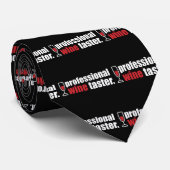 Cravate Goûteur professionnel de vin (Roulé)