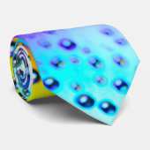 Cravate Gouttes de pluie d'arc-en-ciel (Roulé)