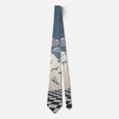 Cravate Grace de jeu d'échecs (Devant)