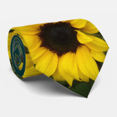 Cravate Grâce de tournesol (Roulé)