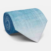 Cravate Gradation bleue de teinture d'indigo japonaise (Roulé)