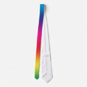 Cravate Gradient d'arc-en-ciel - modèle customisé (Dos)