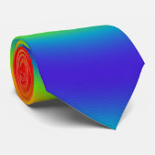 Cravate Gradient du Colorful Spiral Effect (Roulé)