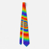 Cravate Gradient du Colorful Spiral Effect (Dos)