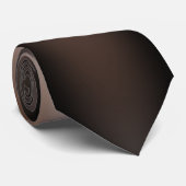 Cravate Gradient gris Brown (Roulé)