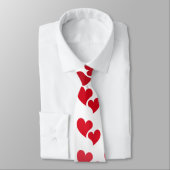 Cravate Gradient Hearts Saint-Valentin (Attaché)