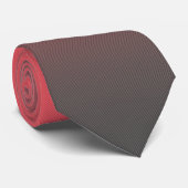 Cravate Gradient rouge rouge tendance (Roulé)