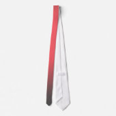 Cravate Gradient rouge rouge tendance (Dos)