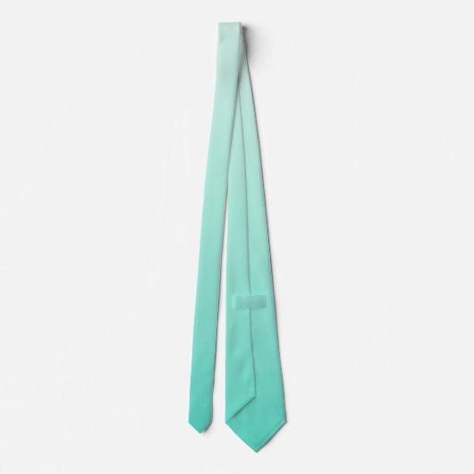 Cravate Gradient Turquoise (Dos)