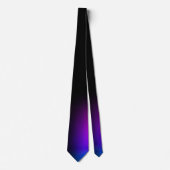 Cravate Gradient violet noir (Devant)