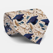 Cravate Grads Caps And Diplomas  (Roulé)