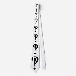 Cravate graduellement croissante d'Interrobang