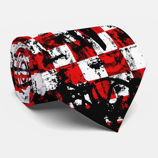 Cravate Graffiti de scène Emo (Roulé)