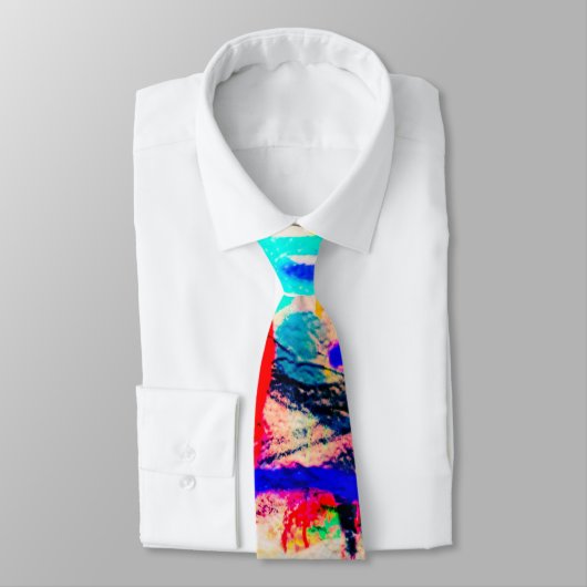 Cravate Graffiti fou (Attaché)