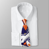 Cravate graffiti print teen abstract pattern background  (Attaché)