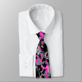 Cravate Graffiti Rock Star (Attaché)