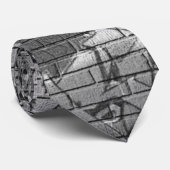 Cravate Graffiti urbain souterrain NYC (Roulé)