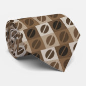 Cravate Grains de café (Roulé)