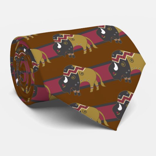 Cravate Grand Buffalo (Roulé)