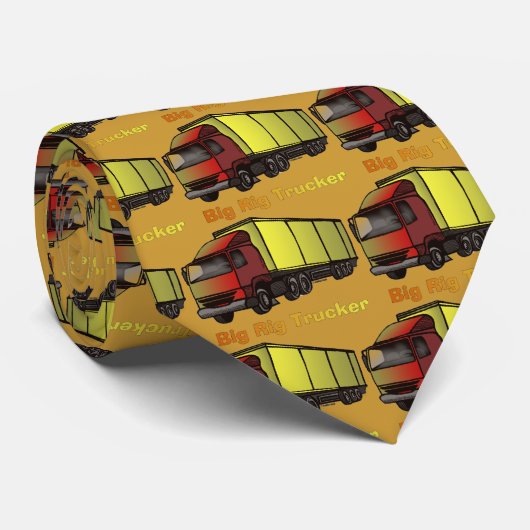 Cravate Grand camion poids lourd (Roulé)