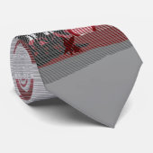 Cravate Grand coucher de soleil Hawaiian Island Imprimé à  (Roulé)