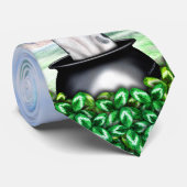 Cravate Grand Dane Harlequin Pot O Gold (Roulé)