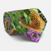 Cravate Grand Fritillay orné de paillettes (Roulé)