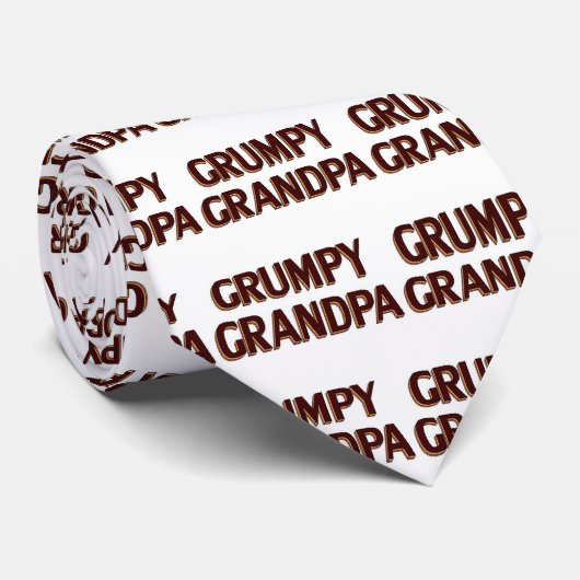 Cravate Grand-père de Grumpy (Roulé)