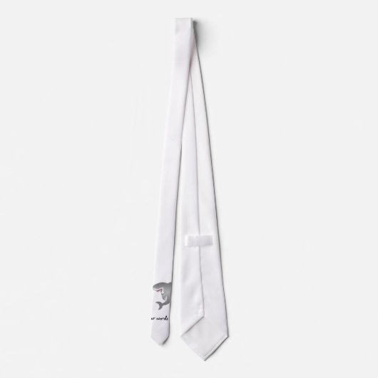 Cravate Grand requin blanc (Dos)