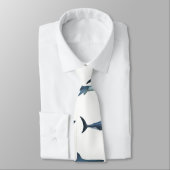 Cravate Grand requin blanc (Attaché)