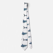 Cravate Grand requin blanc (Devant)