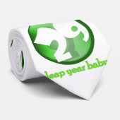 Cravate grande boule verte #29 (Roulé)