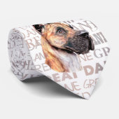 Cravate Grande Danse Afficher les couleurs Brindle (Roulé)