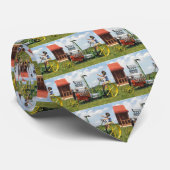 Cravate Grande tondeuse à gazon de bloc (Roulé)