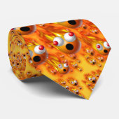 Cravate grandes boules de feu (Roulé)