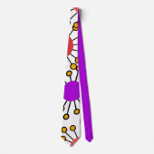 Cravate Grandes fleurs MCM (Devant)