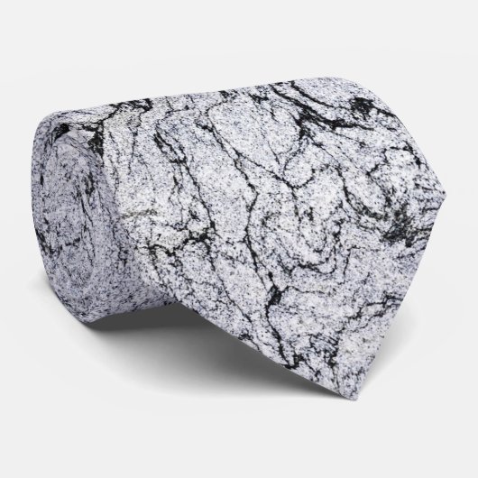 Cravate Granite Stone Pattern Tie (Roulé)
