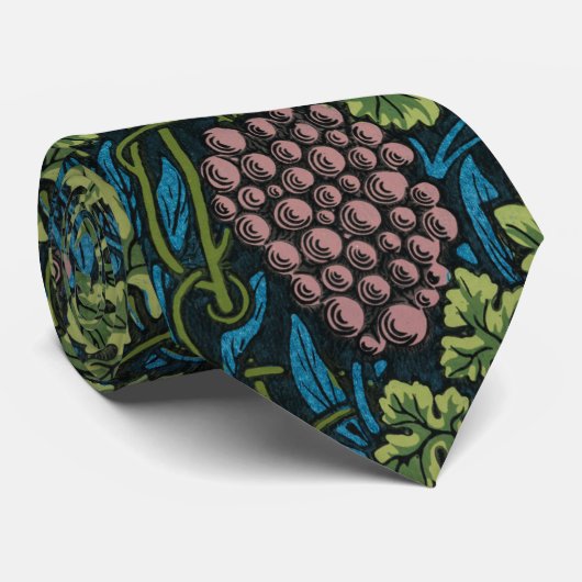 Cravate Grapevine (par William Morris) (Roulé)