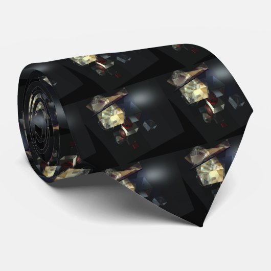 cravate graphique de l'image 3D (Roulé)