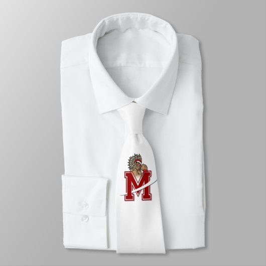 Cravate graphique de native red indian sur (Attaché)