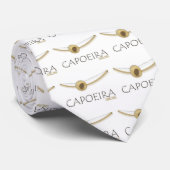 Cravate Graphique en ligne de Capoeira (Roulé)