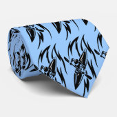 Cravate graphique Kayaking de sport extrême (Roulé)