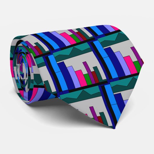 Cravate Graphiques (Roulé)