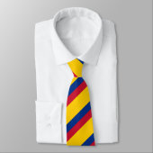 Cravate Gravata Cores Bandeira da Colômbia (Attaché)