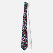 Gravure de paillettes multicolores