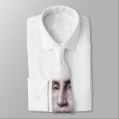 Cravate Gravure en acier fine de George Washington (Attaché)