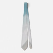 Cravate Gray-blue et beige. (Devant)