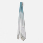 Cravate Gray-blue et beige. (Dos)