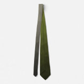 Cravate Gray brown army military gradient geometric mesh (Dos)