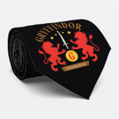 Cravate GRAYFFINDOR™ Maison double Lion épée graphique (Roulé)